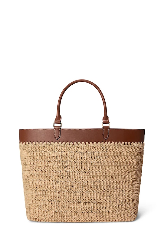 Lauren Ralph Lauren torebka shopper damska 431982183 brązowy SS26