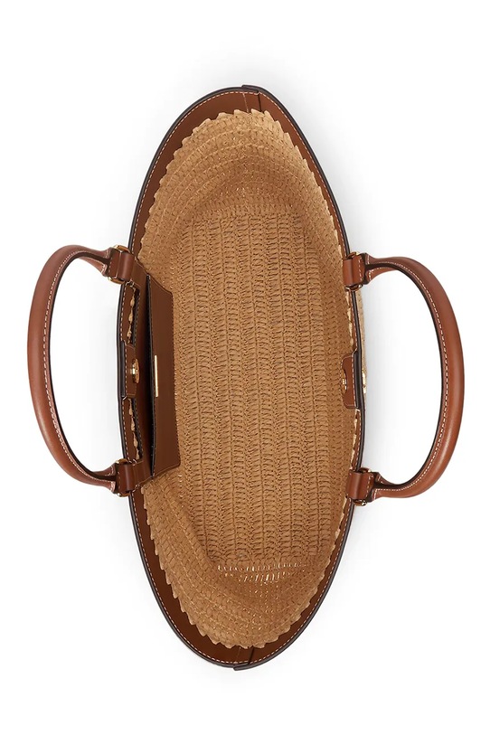 Lauren Ralph Lauren torebka shopper damska brązowy 431982183