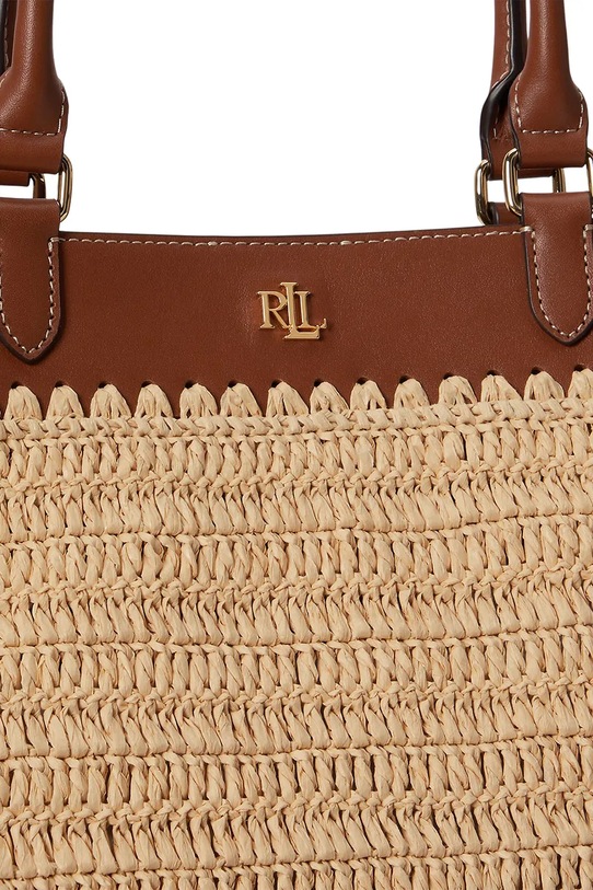 Lauren Ralph Lauren torebka shopper damska 431982183 brązowy