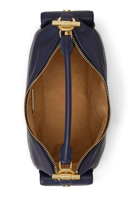 Lauren Ralph Lauren torebka damska skórzana granatowy 431P06064