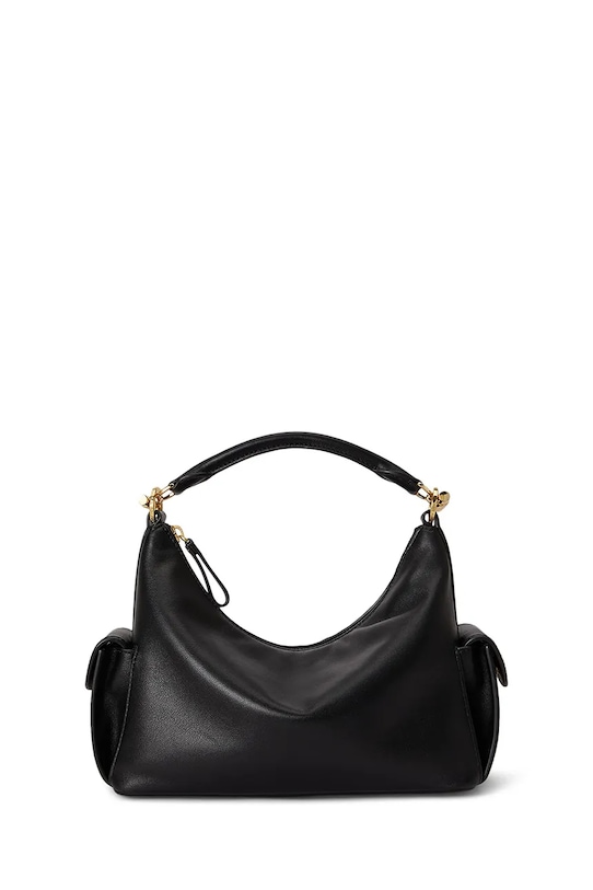 Lauren Ralph Lauren torebka damska skórzana czarny 431P06064