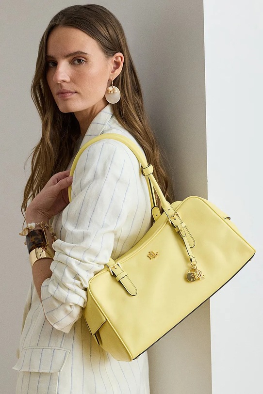 Lauren Ralph Lauren torebka skórzana 431P06068