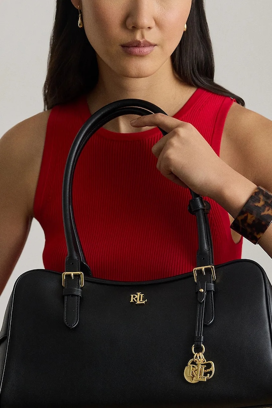 Lauren Ralph Lauren torebka skórzana 431P06068