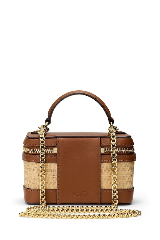 Lauren Ralph Lauren torebka crossbody damska 431P06089 brązowy SS26