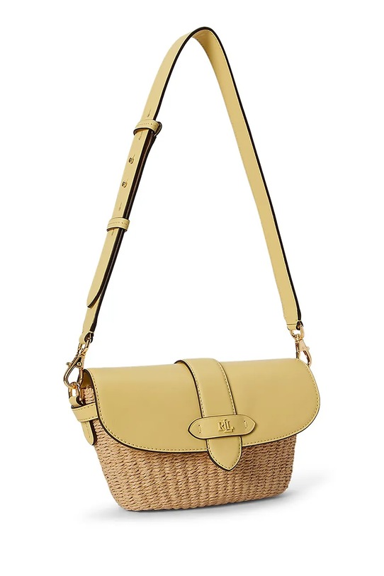 Akcesoria Lauren Ralph Lauren torebka crossbody damska 431P10158 żółty