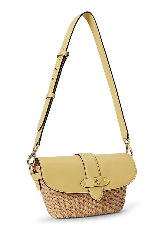 Akcesoria Lauren Ralph Lauren torebka crossbody damska 431P10158 żółty