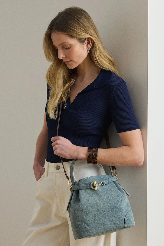 Lauren Ralph Lauren torebka crossbody damska skórzana 431P10498