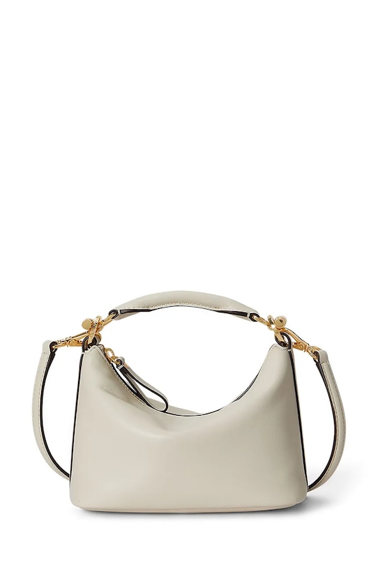 Lauren Ralph Lauren torebka skórzana skóra licowa biały 431P10531