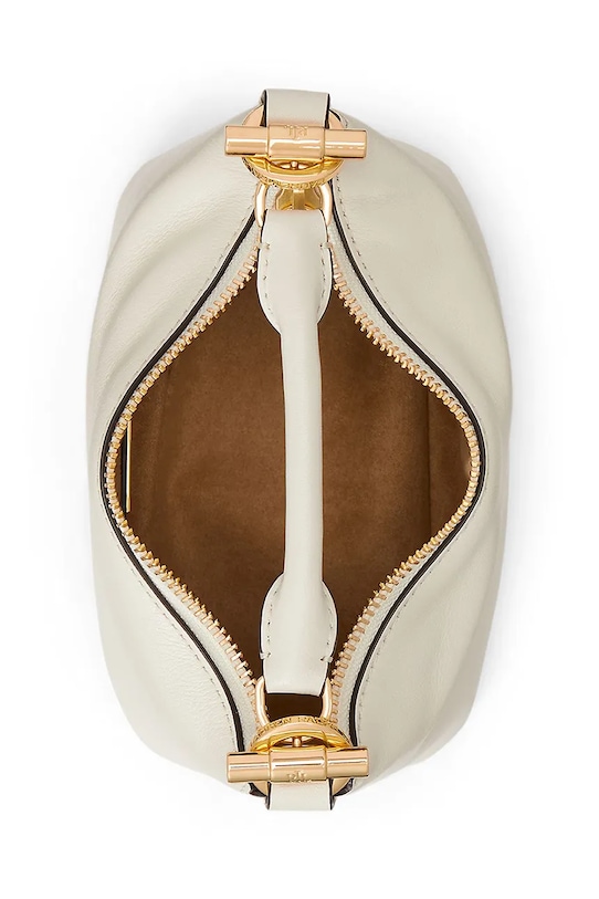 Lauren Ralph Lauren torebka skórzana biały 431P10531
