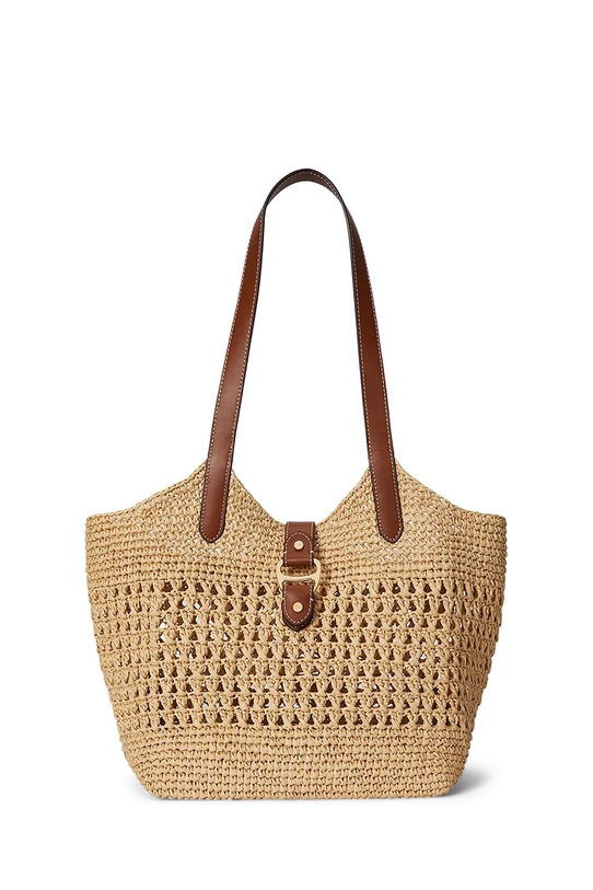 Lauren Ralph Lauren torebka tote damska beżowy 431P03408