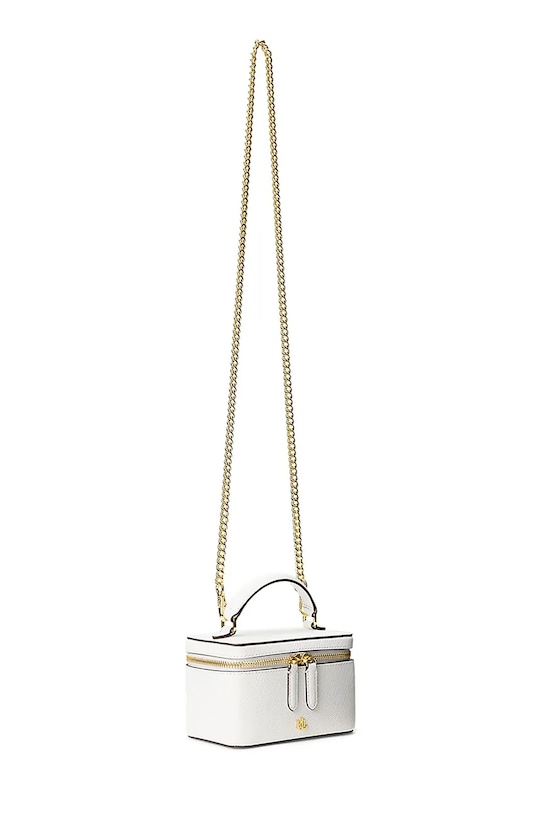 Akcesoria Lauren Ralph Lauren torebka crossbody damska skórzana 431P10144 biały