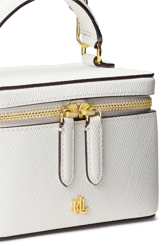 Lauren Ralph Lauren torebka crossbody damska skórzana 431P10144 biały