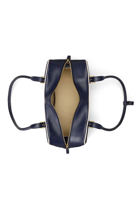 Lauren Ralph Lauren torebka skórzana granatowy 431P10510