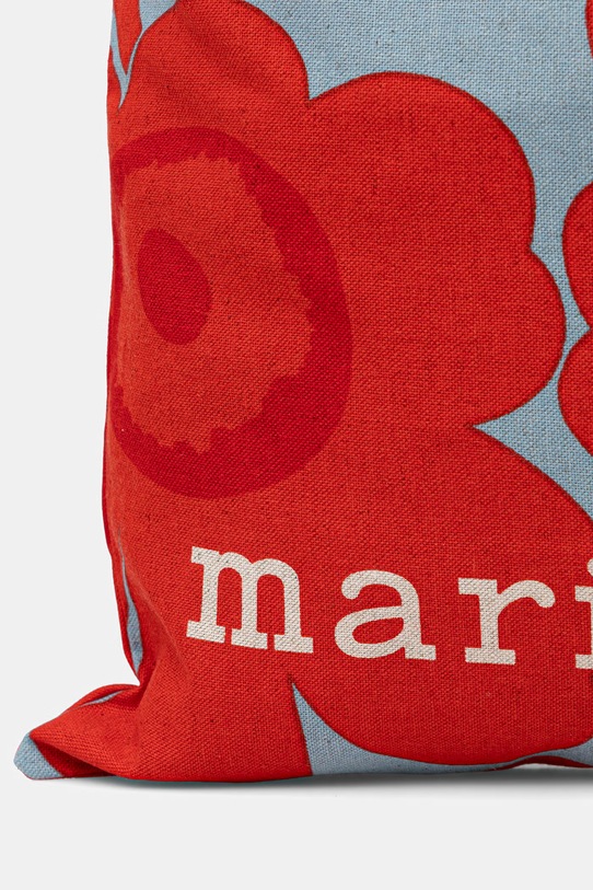 Marimekko damskie bawełniane czerwony 095321