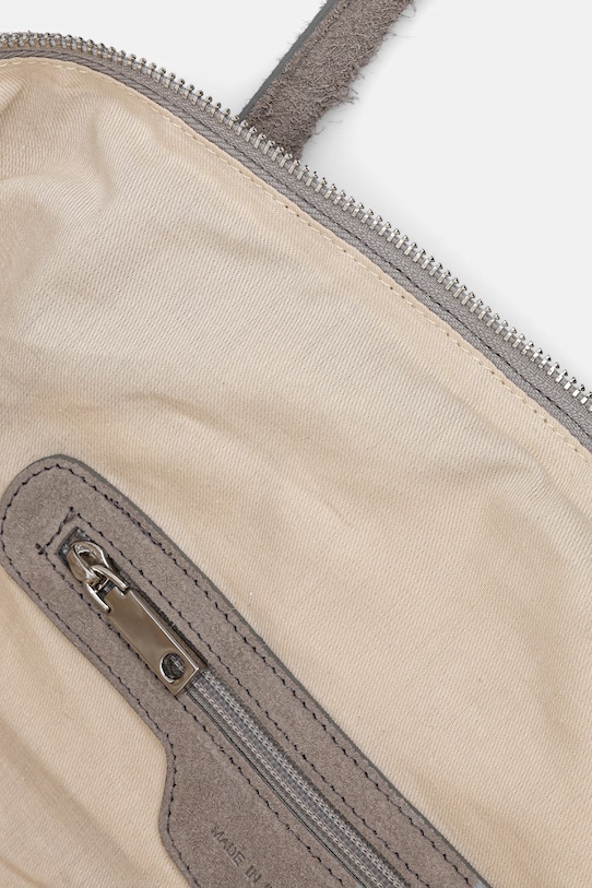 Semišová kabelka MAX&Co. MCASAMBAG 2616511026200 šedá