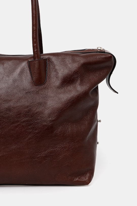 Аксесоари Кожена чанта MAX&Co. MCASAMBAG1 2616511066200 кафяв