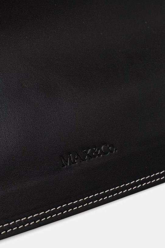 MAX&Co. torebka skórzana MCLBIGBOOKBAG3 czarny 2618511032200