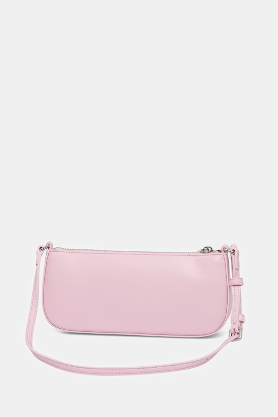 Akcesoria Tommy Jeans torebka damska z imitacji skóry AW0AW18449 różowy