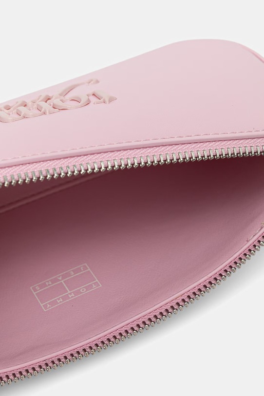 Tommy Jeans torebka damska z imitacji skóry AW0AW18449 różowy