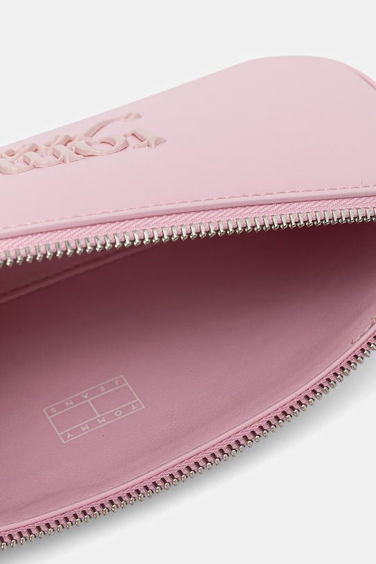 Tommy Jeans torebka damska z imitacji skóry AW0AW18449 różowy