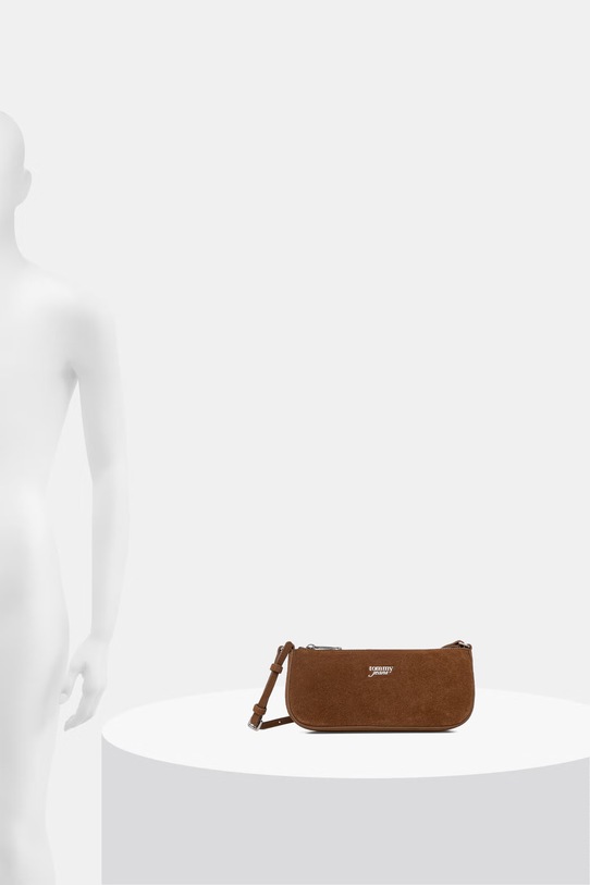 Tommy Jeans torebka damska z imitacji zamszu AW0AW18454