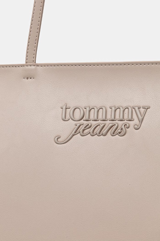 Tommy Jeans torebka shopper damska beżowy AW0AW18455