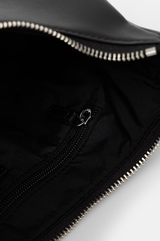 Tommy Jeans torebka damska z imitacji skóry AW0AW18458 czarny