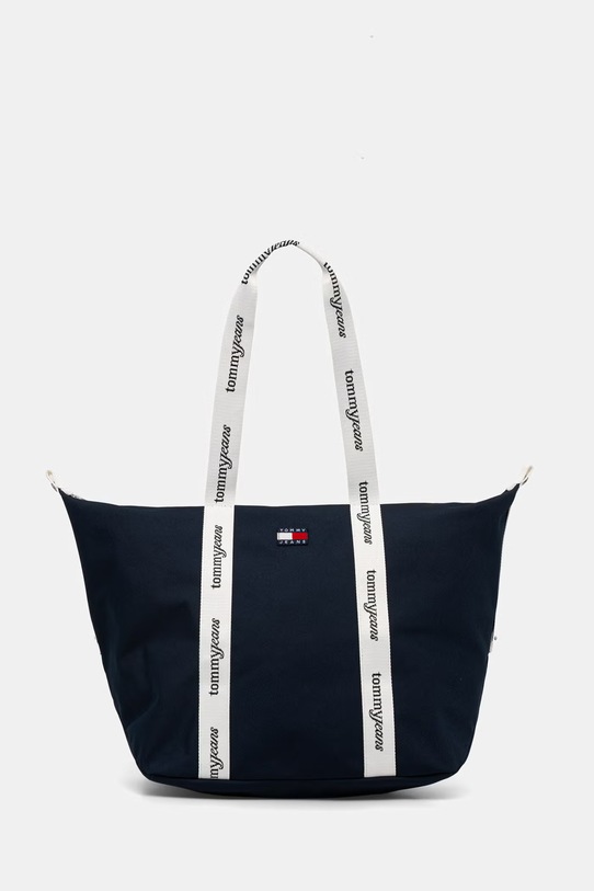 Tommy Jeans torebka tote damska granatowy AW0AW18461