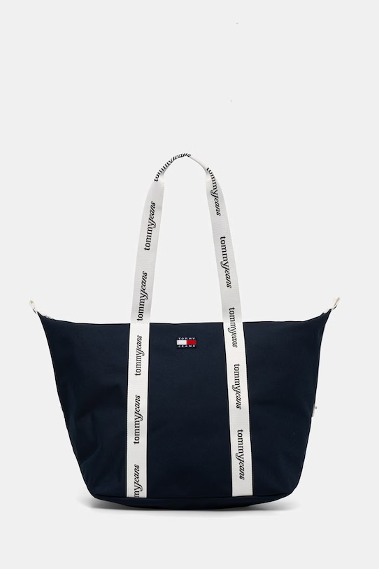 Tommy Jeans torebka tote damska granatowy AW0AW18461