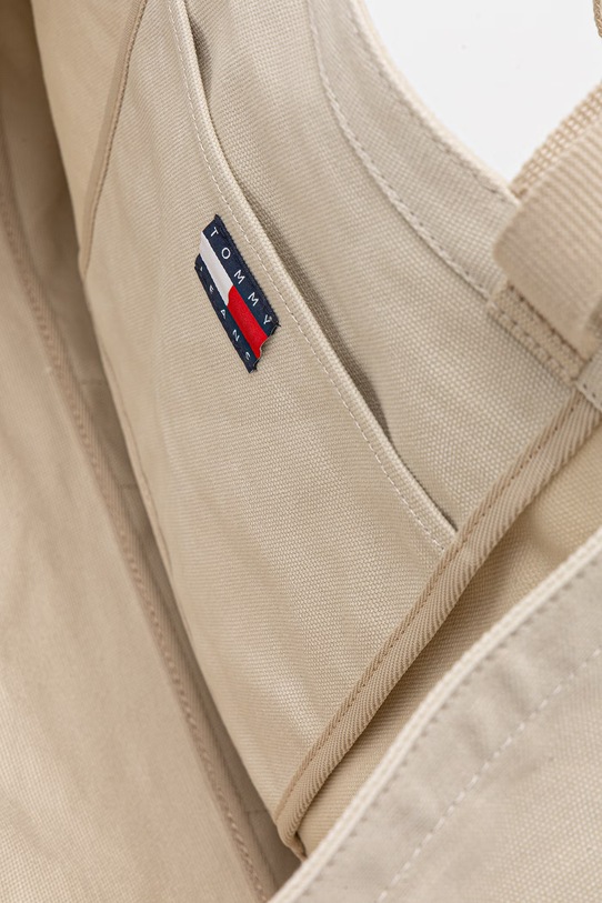 Tommy Jeans torebka tote damska AW0AW18466 beżowy