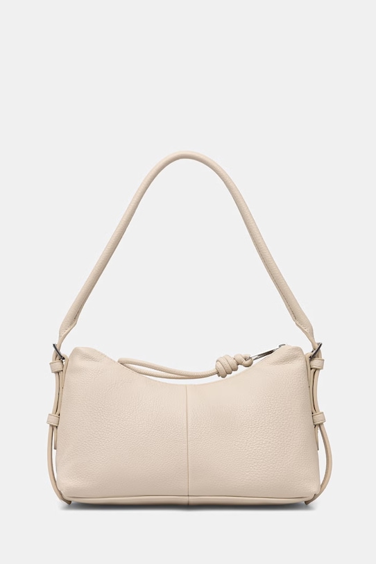 Αξεσουάρ Tommy Jeans Μικρή τσάντα Γυναικεία από απομίμηση δέρματος AW0AW18468 μπεζ