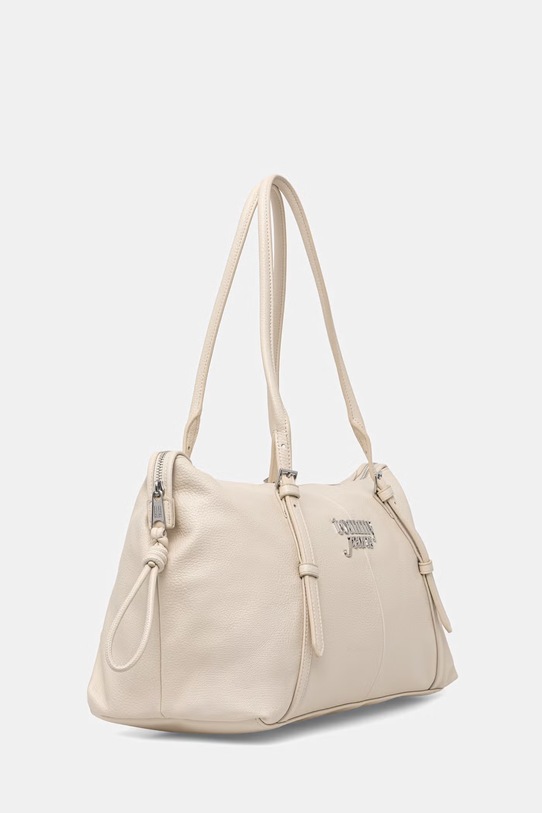 Tommy Jeans torebka damska z imitacji skóry AW0AW18472 beżowy SS26