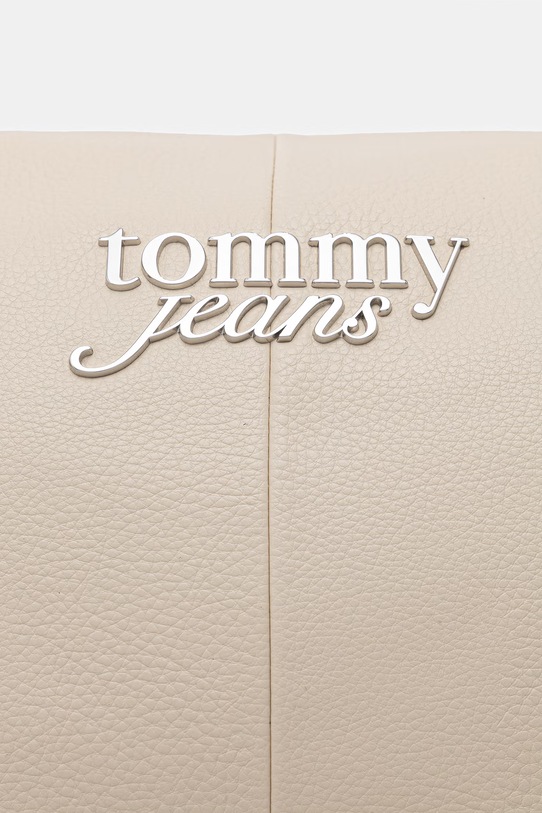 Tommy Jeans torebka damska z imitacji skóry beżowy AW0AW18472