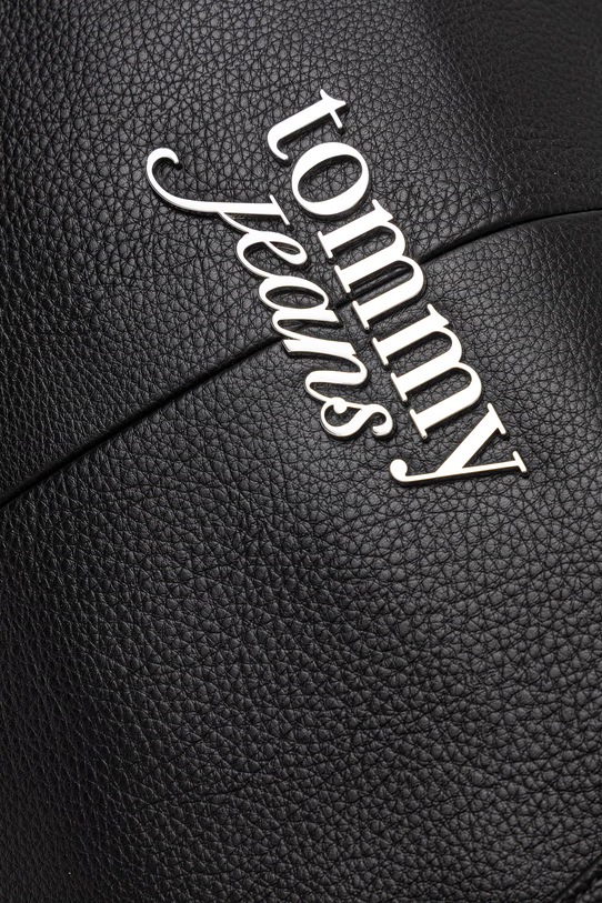 Tommy Jeans torebka damska z imitacji skóry czarny AW0AW18472