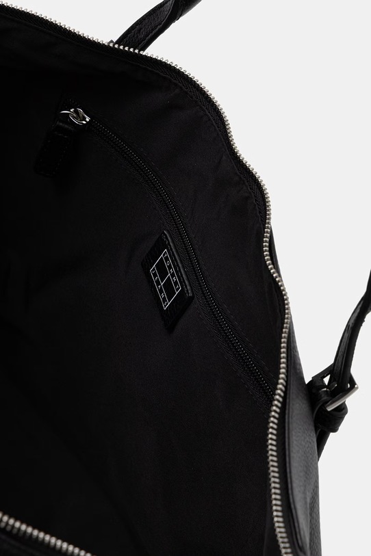 Tommy Jeans torebka damska z imitacji skóry AW0AW18472 czarny