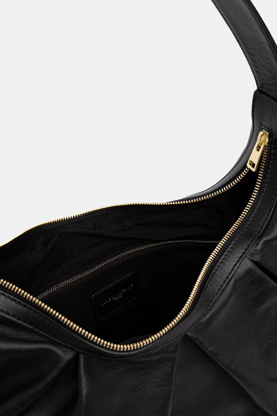 Maison Kitsuné Bloom torebka damska skórzana QU05103LR0058 czarny