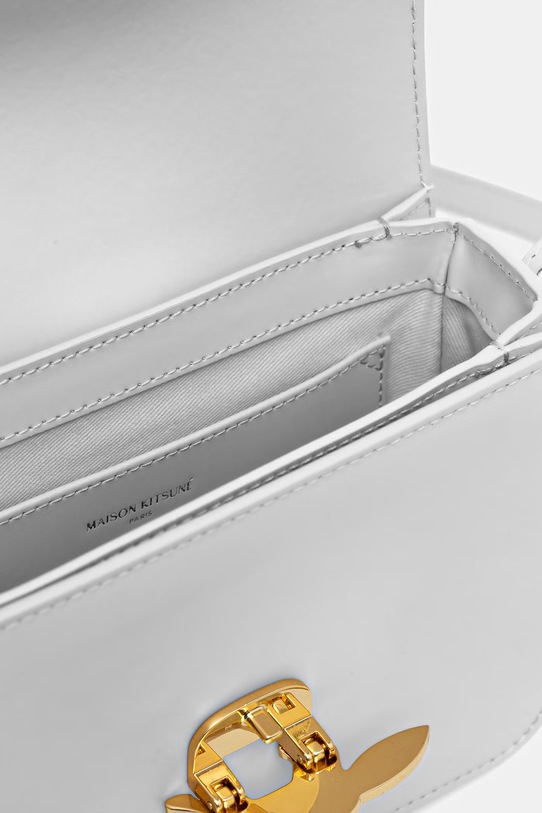 Maison Kitsuné Edie сумка крос-боді жіноча шкіряна QU05170LR0001 бежевий