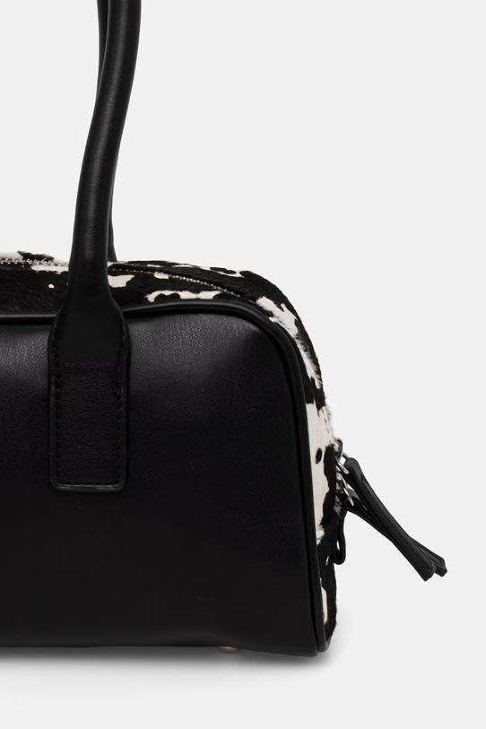 Akcesoria Steve Madden torebka bagietka damska skórzana Banise-P SM13002303 czarny