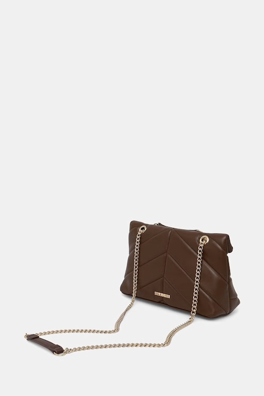 Akcesoria Steve Madden torebka crossbody damska z imitacji skóry Bbelzer SM13000707 brązowy