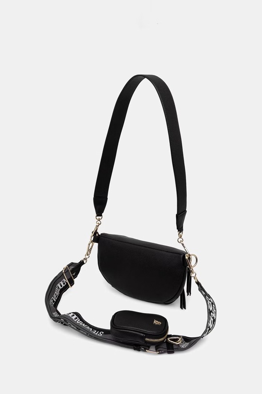 Akcesoria Steve Madden nerka damska z imitacji skóry Bclarke SM13001507 czarny