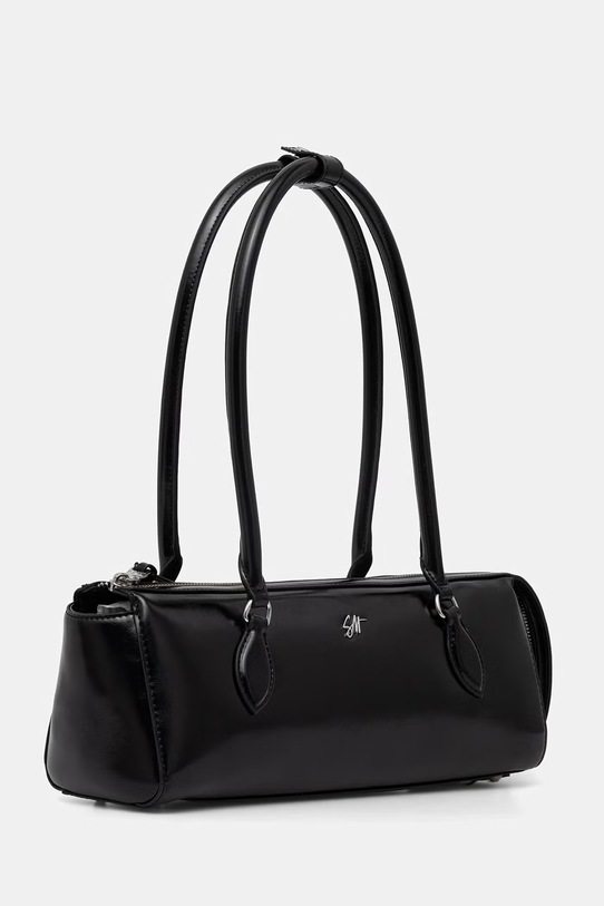 Steve Madden torebka bagietka damska z imitacji skóry Bremie SM13001805 czarny SS26