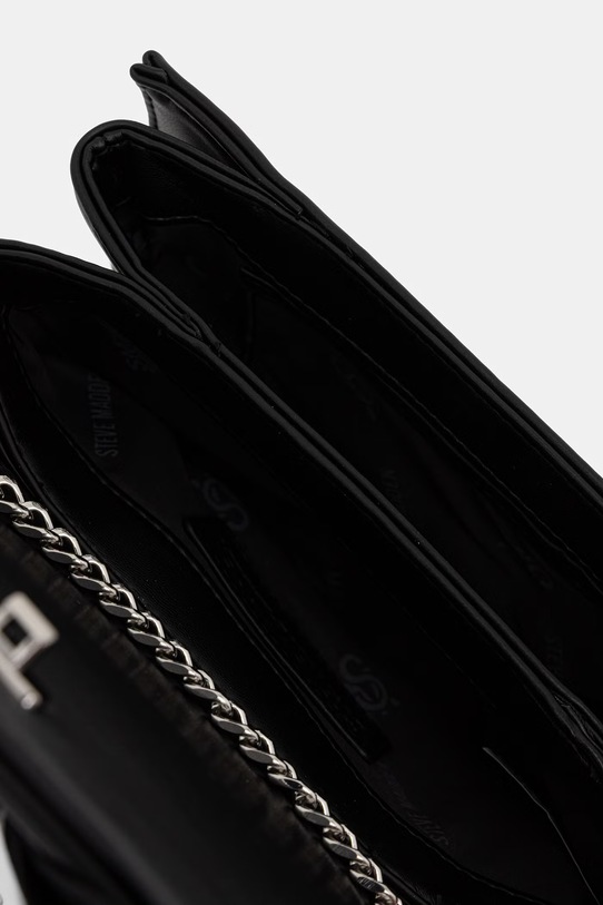 Steve Madden torebka crossbody damska z imitacji skóry Bsass SM13002289 czarny