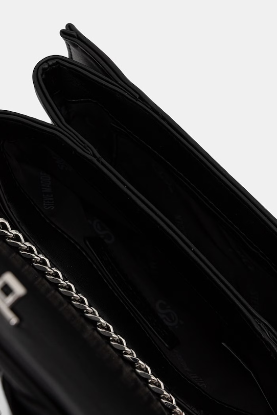 Steve Madden torebka crossbody damska z imitacji skóry Bsass SM13002289 czarny