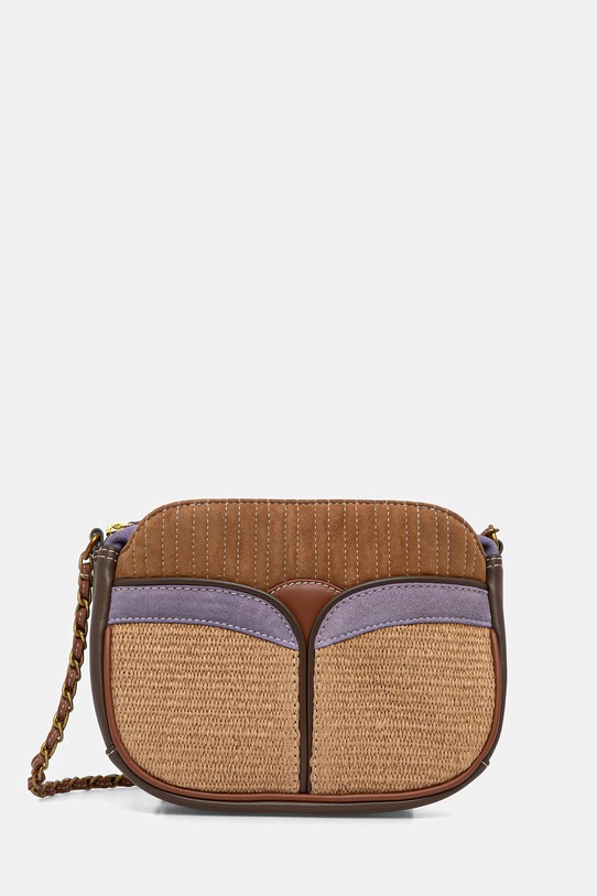 Sessun torebka zamszowa nie mieści A4 beżowy 26202015