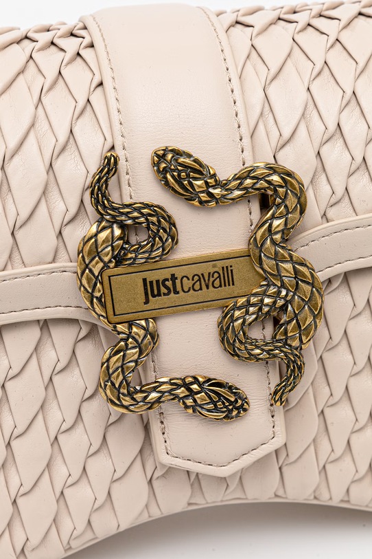 Just Cavalli torebka damska z imitacji skóry beżowy 80RA4BA1.ZSD90