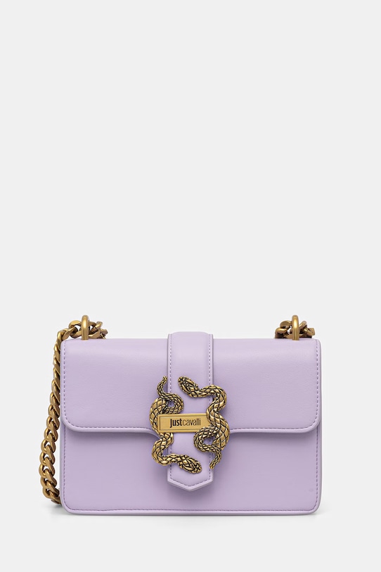 Just Cavalli torebka damska z imitacji skóry fioletowy 80RA4BAF.ZSA89