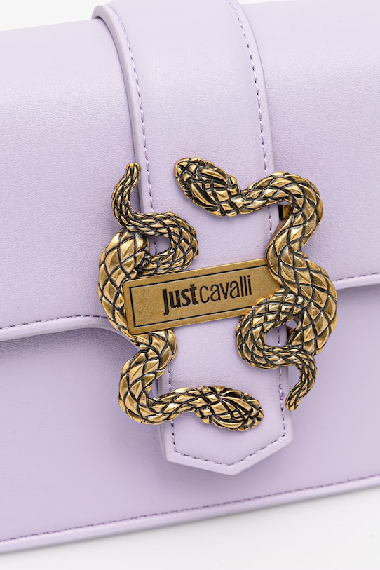 Just Cavalli torebka damska z imitacji skóry fioletowy 80RA4BAF.ZSA89