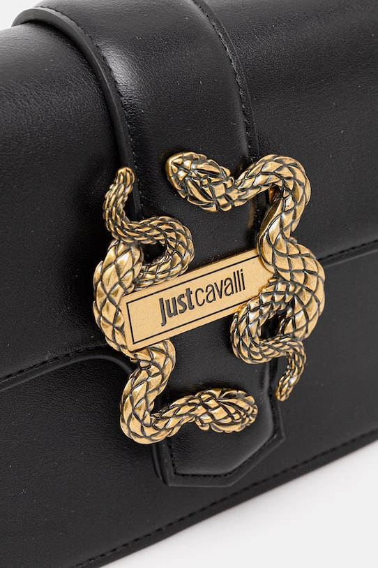 Just Cavalli torebka damska z imitacji skóry czarny 80RA4BAF.ZSA89