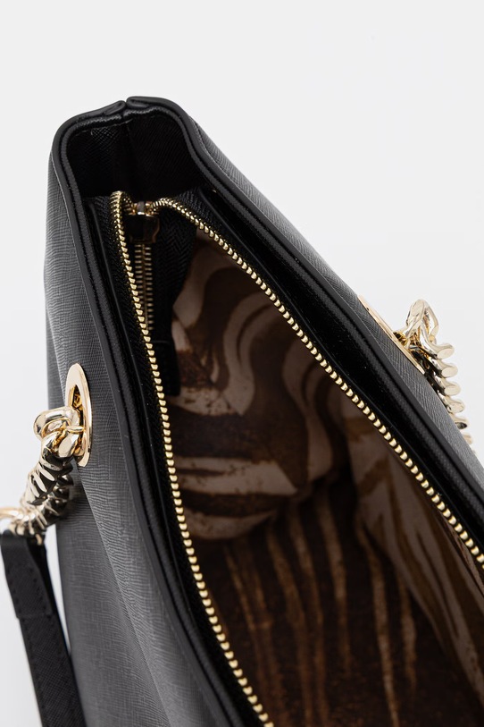 Just Cavalli torebka shopper damska z imitacji skóry 80RA4BB9.ZS766 czarny