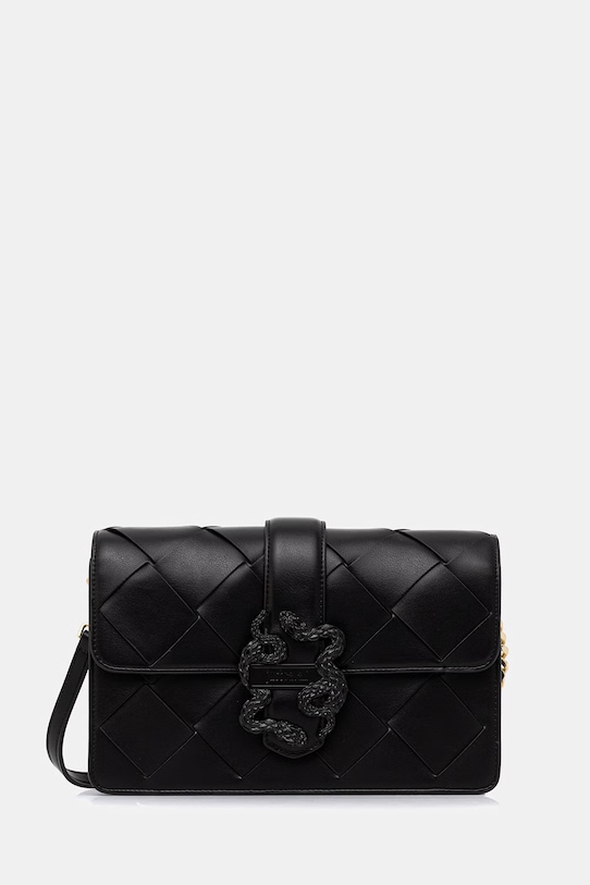 Kabelka Just Cavalli imitácia kože čierna 80RA4BM1.ZSD88